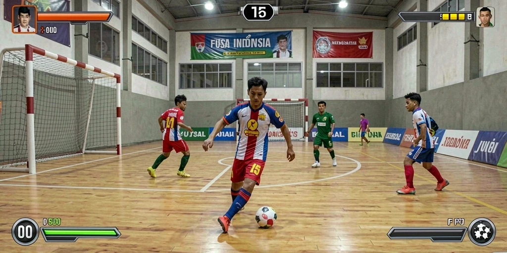 Grafis yang memukau menambah daya tarik permainan.