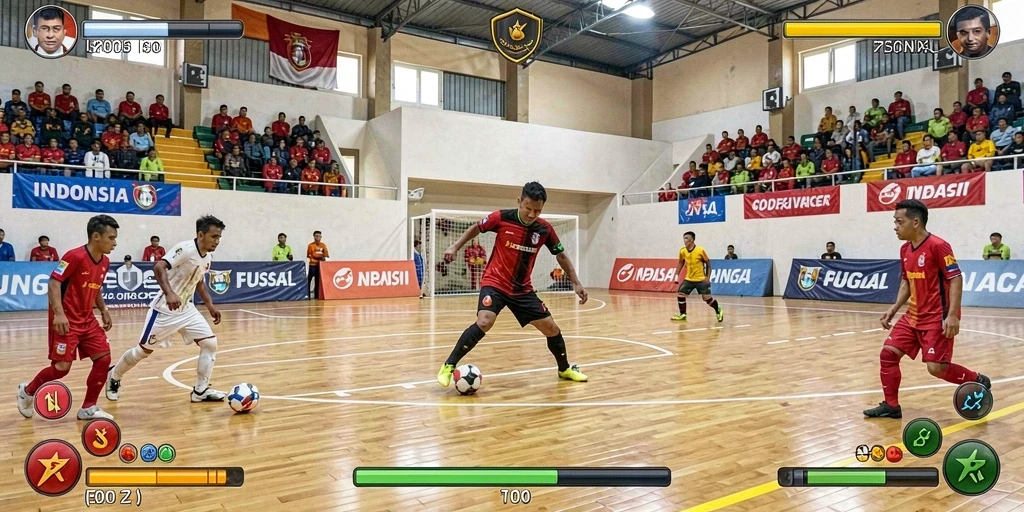 Statistik permainan membantu melacak kemajuan Anda.