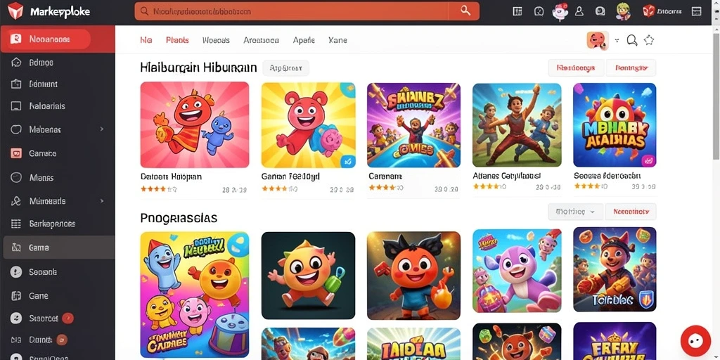 Beragam pilihan permainan yang bisa dinikmati kapan saja.
